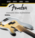 Fender 9050ML .050-.100 Gauges Stainless Steel Long Scale Flatwound Bass Strings