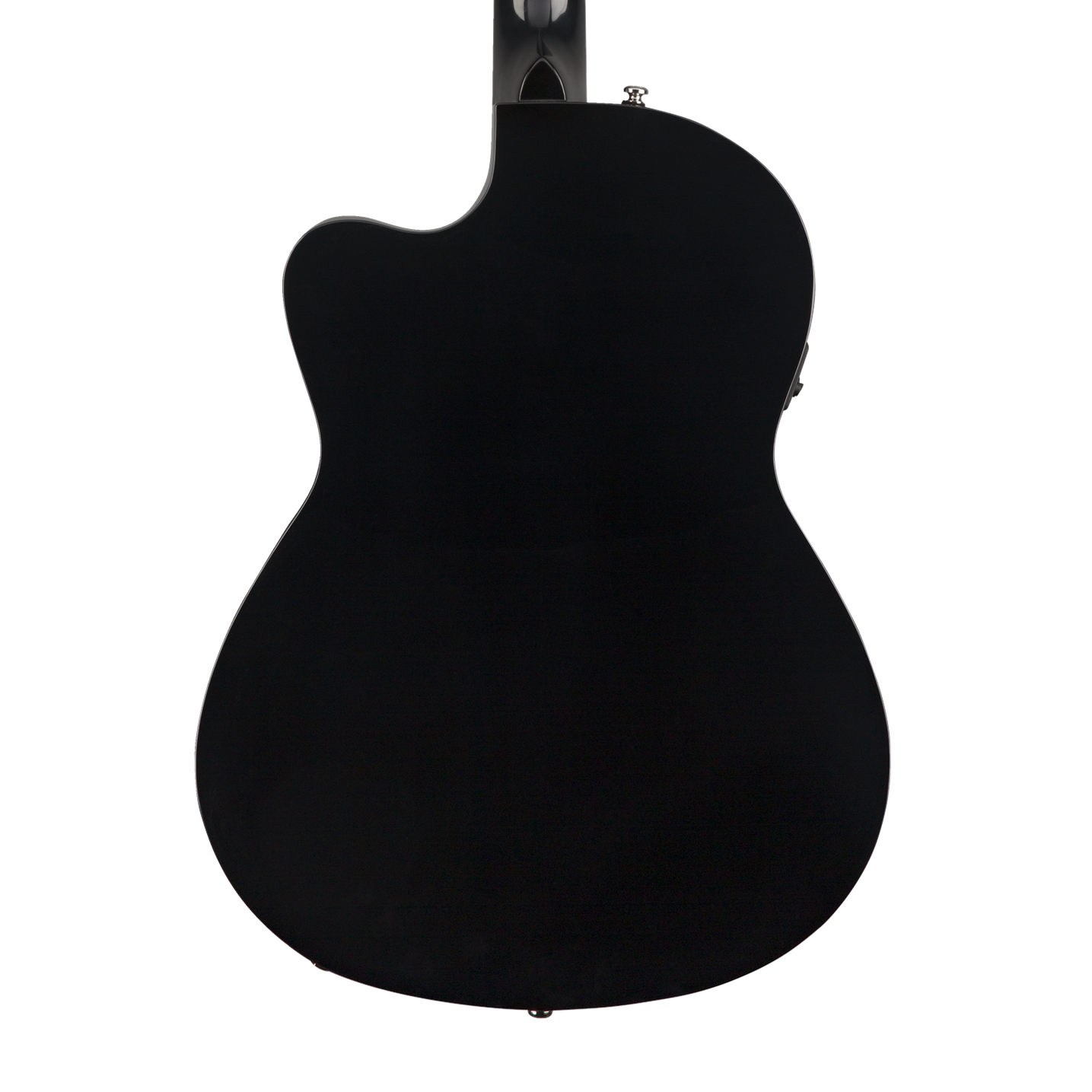 Fender CN140SCE Acoustic Electric Nylon String Guitar Black With Case