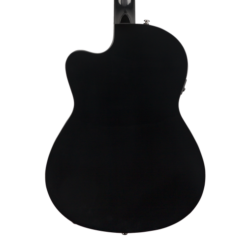Fender CN-140SCE Acoustic Electric Nylon String Guitar Black With Case
