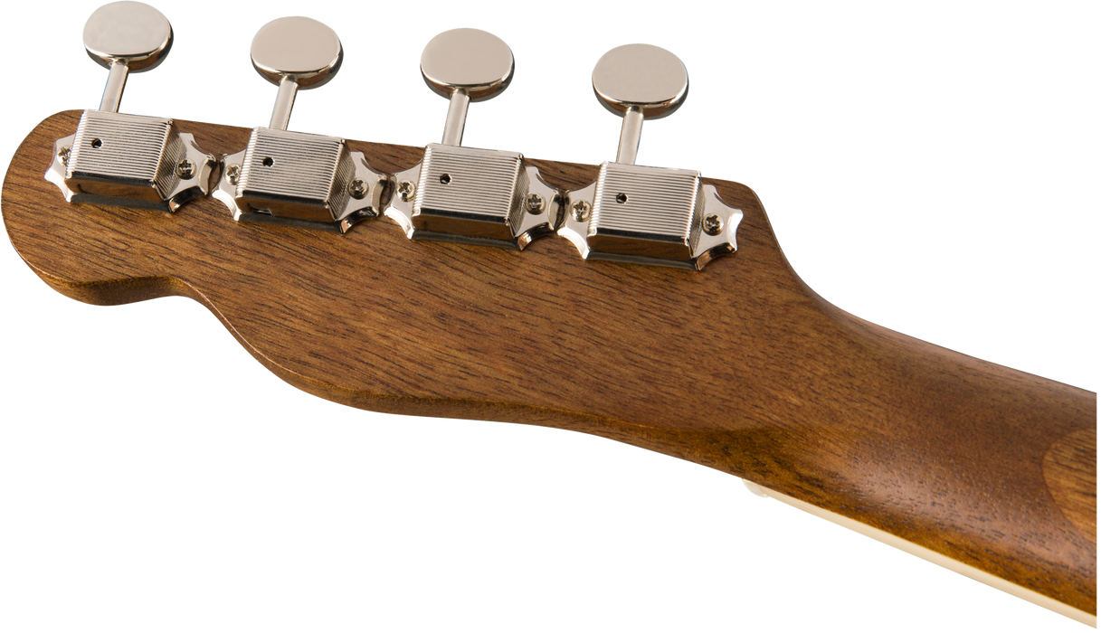 DISC - Fender Zuma Concert Ukulele Natural Laminated Sapele Finish Rosewood Fingerboard