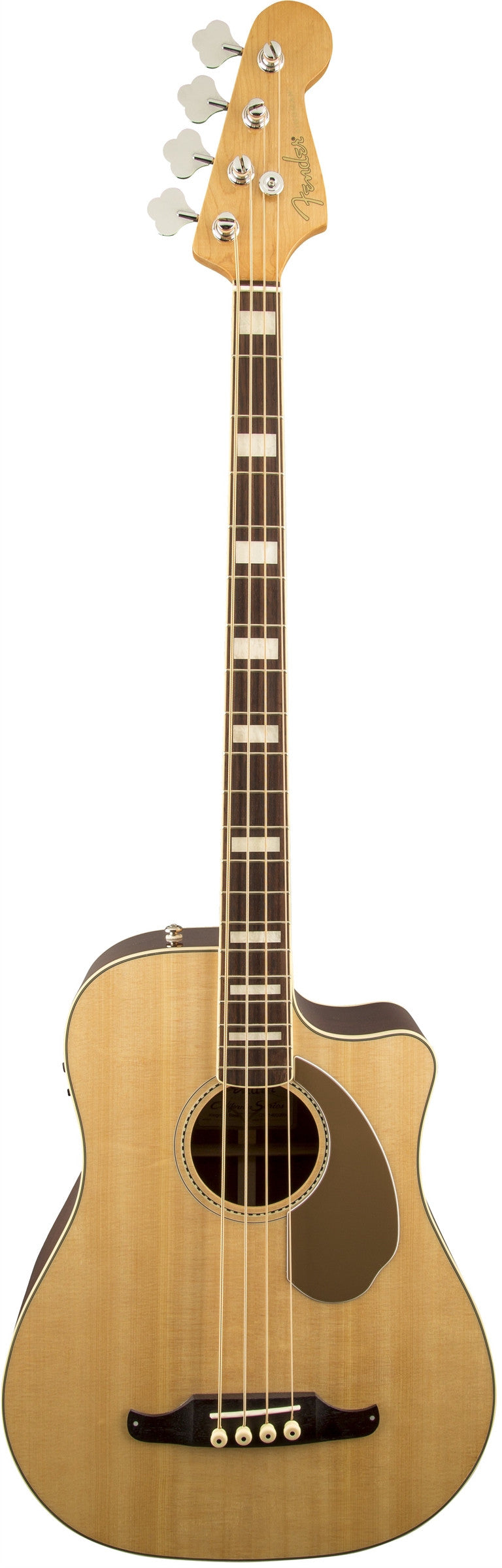 Fender Kingman Bass SCE Acoustic‑Electric Bass Natural — Truetone