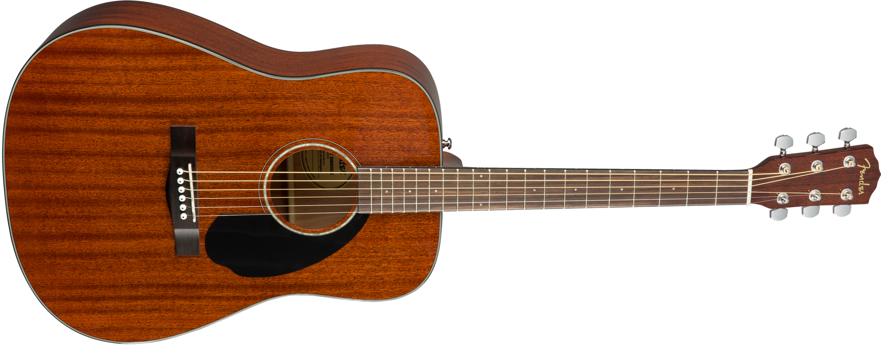 Fender CD-60S Dreadnought Walnut Fingerboard All-Mahogany
