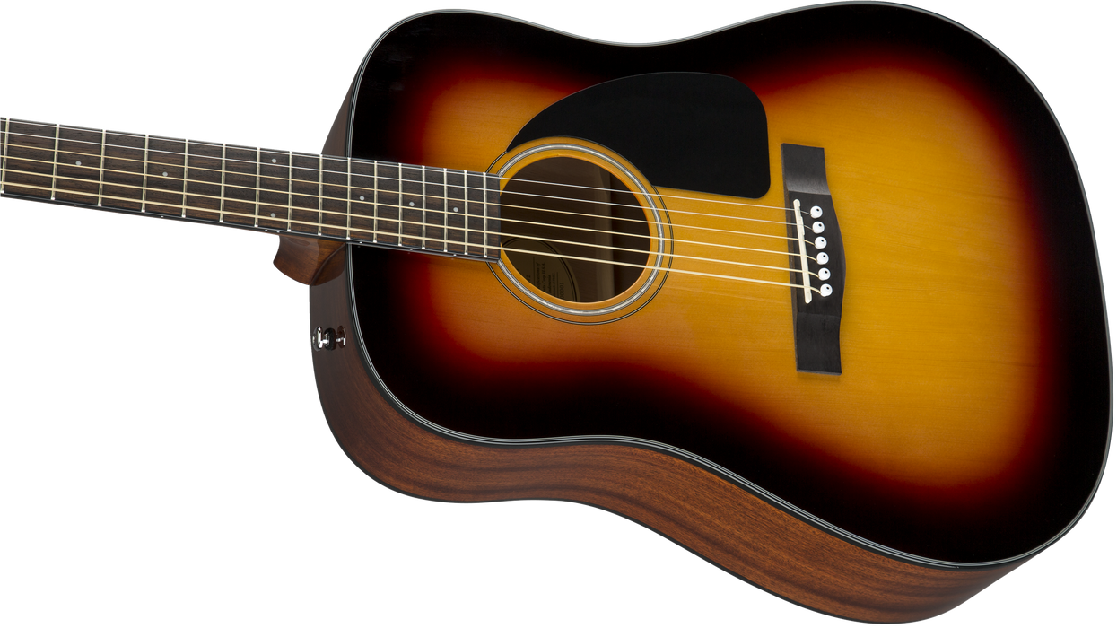 Fender CD-60 Walnut Fingerboard Dreadnought V3 Sunburst With Case