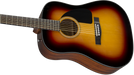 Fender CD-60 Walnut Fingerboard Dreadnought V3 Sunburst With Case