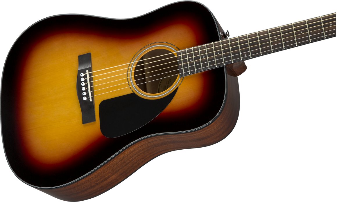 Fender CD-60 Walnut Fingerboard Dreadnought V3 Sunburst With Case