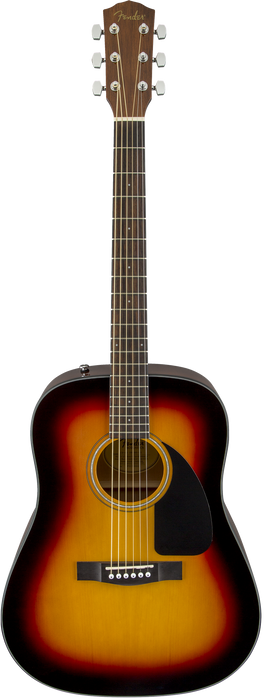 Fender CD-60 Walnut Fingerboard Dreadnought V3 Sunburst With Case