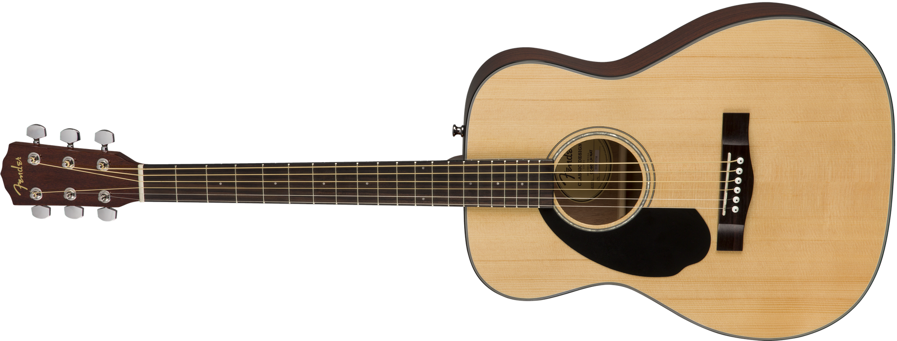 Fender CC-60S Left-Handed Natural Acoustic Guitar