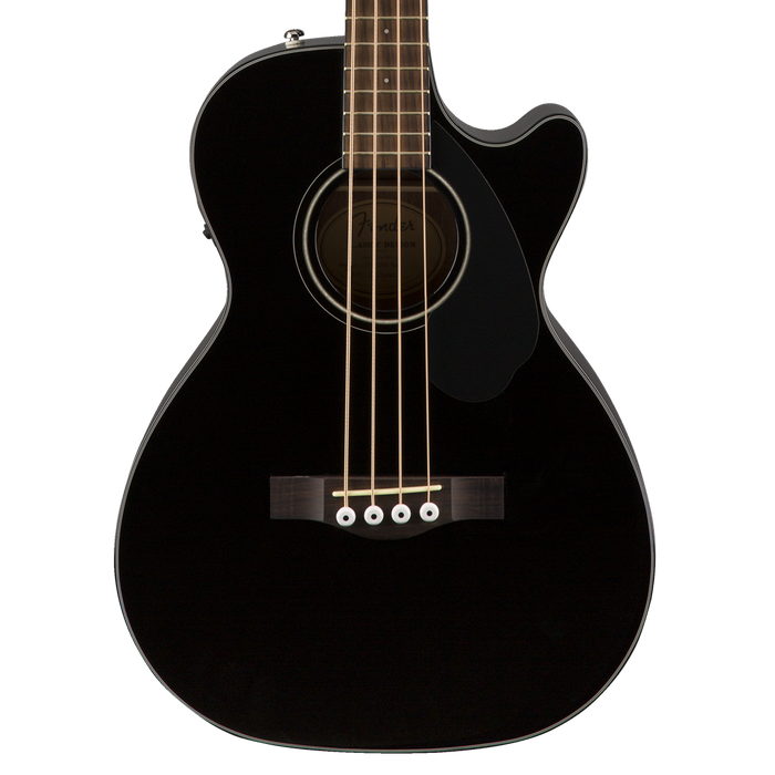 Fender CB-60SCE Laurel Fingerboard Black Acoustic Electric Bass