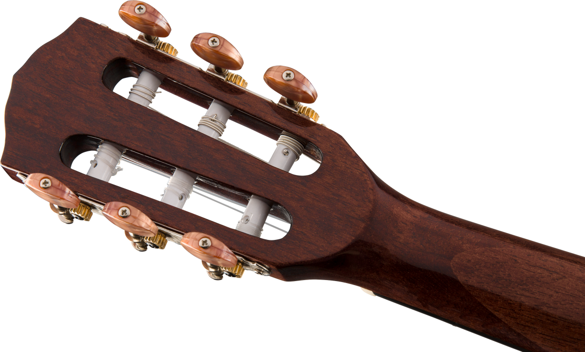 Fender CN-140SCE Nylon Thinline Acoustic Guitar Natural With Case