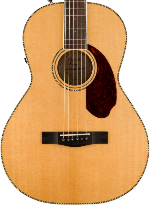 Fender PM-2 Standard Parlor Ovangkol Fingerboard Natural With Case