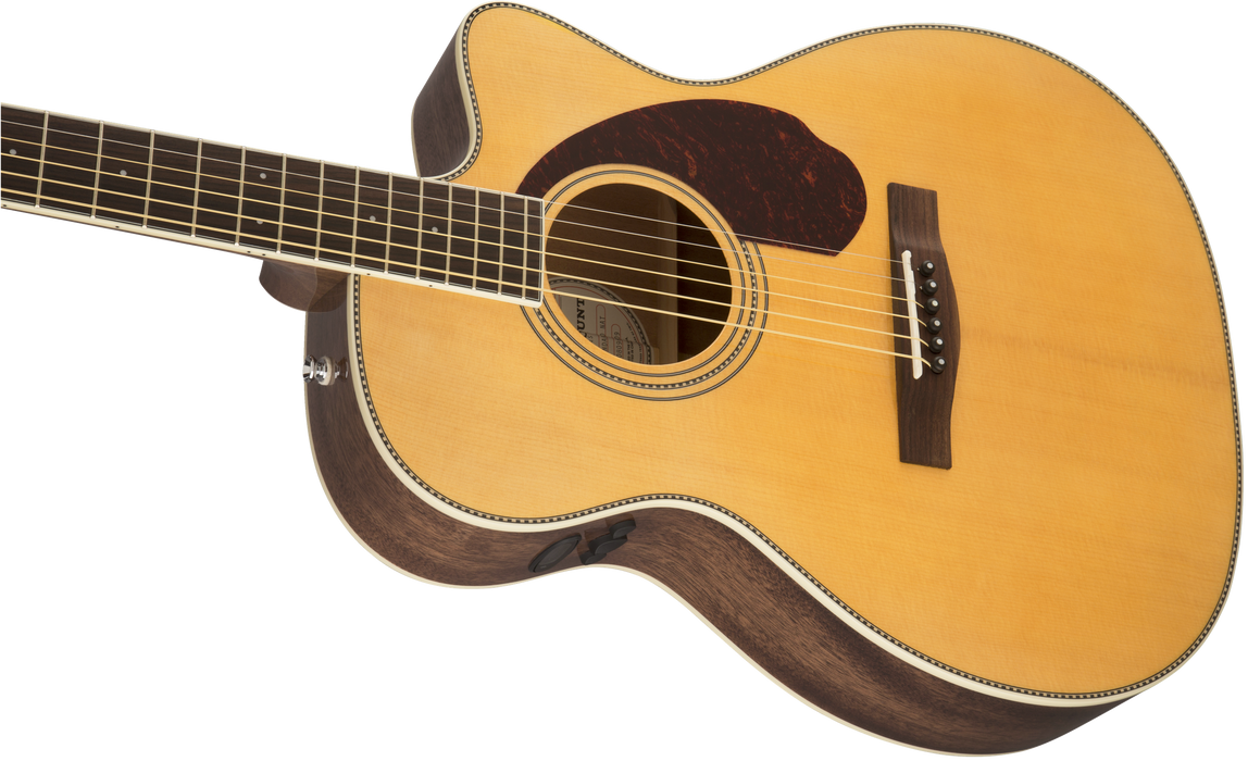 Fender PM-3 Triple-0 Standard Ovangkol Fingerboard Natural With Case