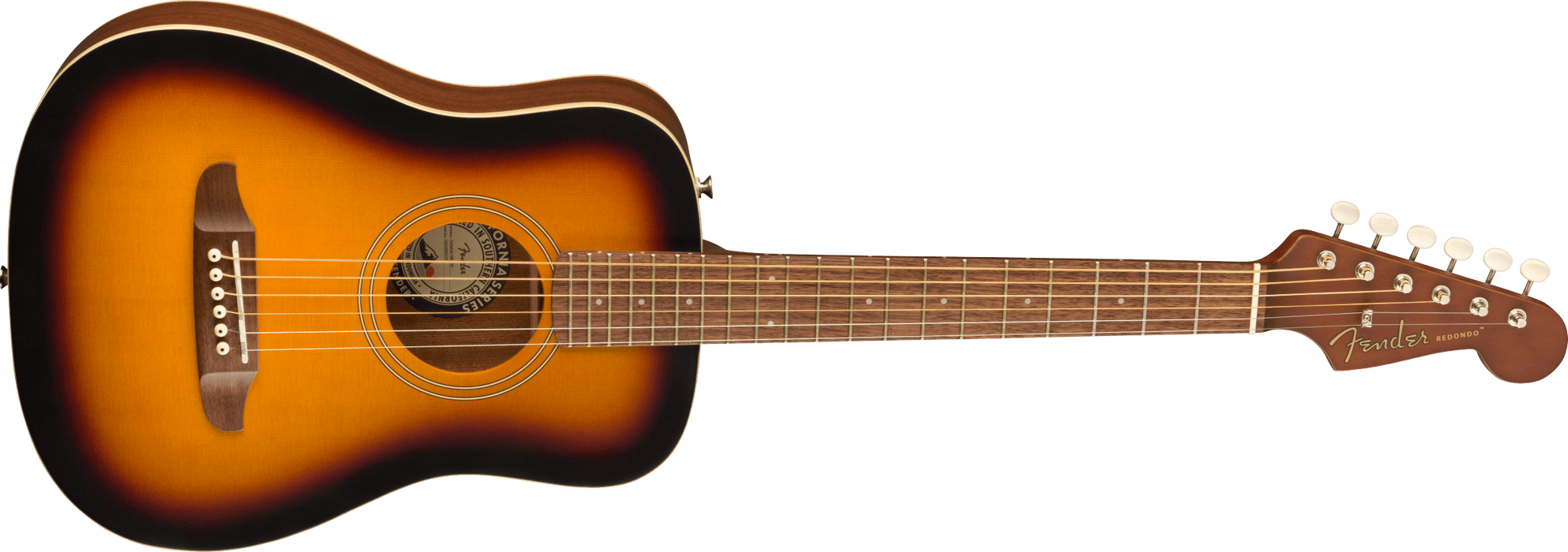 Fender Redondo Mini Sunburst Acoustic Guitar