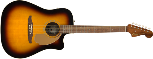 Fender Redondo Player Walnut Fingerboard Sunburst Acoustic Guitar