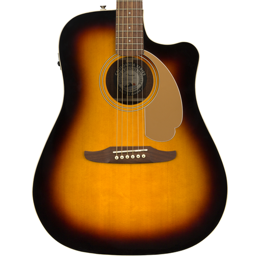 Fender Redondo Player Walnut Fingerboard Sunburst Acoustic Guitar