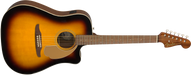 Fender Redondo Player Walnut Fingerboard Sunburst Acoustic Guitar