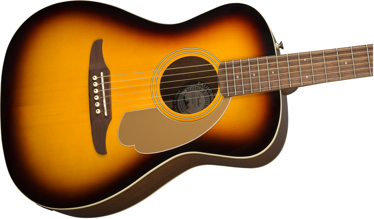 Fender Malibu Player Walnut Fingerboard Sunburst Acoustic Guitar