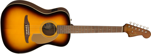 Fender Malibu Player Walnut Fingerboard Sunburst Acoustic Guitar