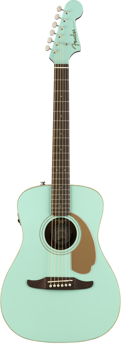 Fender California Series Malibu Player Acoustic Electric Guitar Aqua Splash