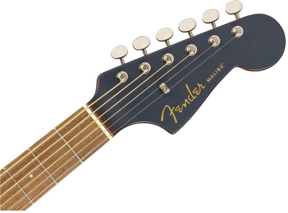 Fender California Series Malibu Player Acoustic Electric Guitar Midnight Satin