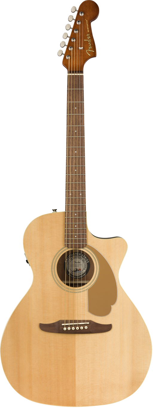 Fender Newporter Player Walnut Fingerboard Natural Acoustic Guitar
