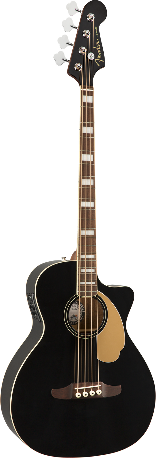 Fender Kingman Bass Walnut Fingerboard Black With Gig Bag