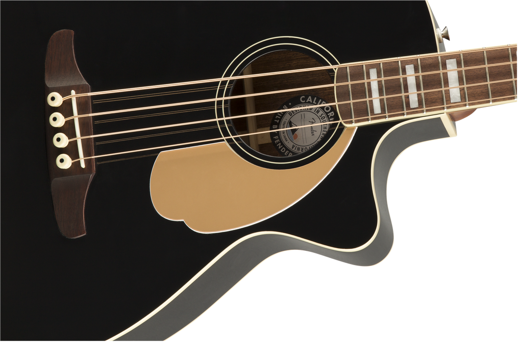 Fender Kingman Bass Walnut Fingerboard Black With Gig Bag