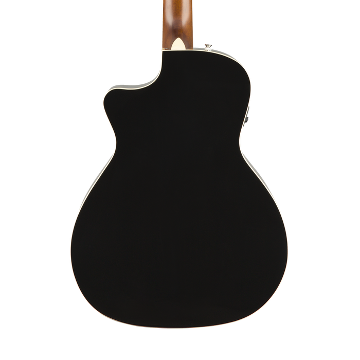 Fender Villager 12-String Walnut Fingerboard Acoustic Electric Black V3 With Gig Bag