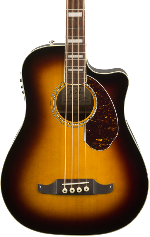 Fender Kingman Bass SCE Acoustic‑Electric Bass 3‑Color Sunburst Fender Kingman Bass SCE Acoustic‑Electric Bass 3‑Color Sunburst