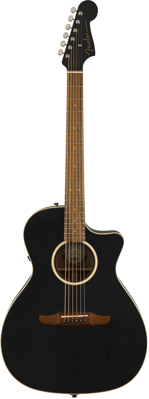 Fender Newporter Special Pau Ferro Fingerboard Matte Black With Bag