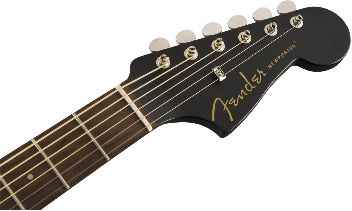 Fender Newporter Special Pau Ferro Fingerboard Matte Black With Bag