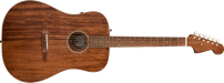 Fender Redondo Special All Mahogany Pau Ferro Fingerboard Natural Acoustic Guitar With Bag