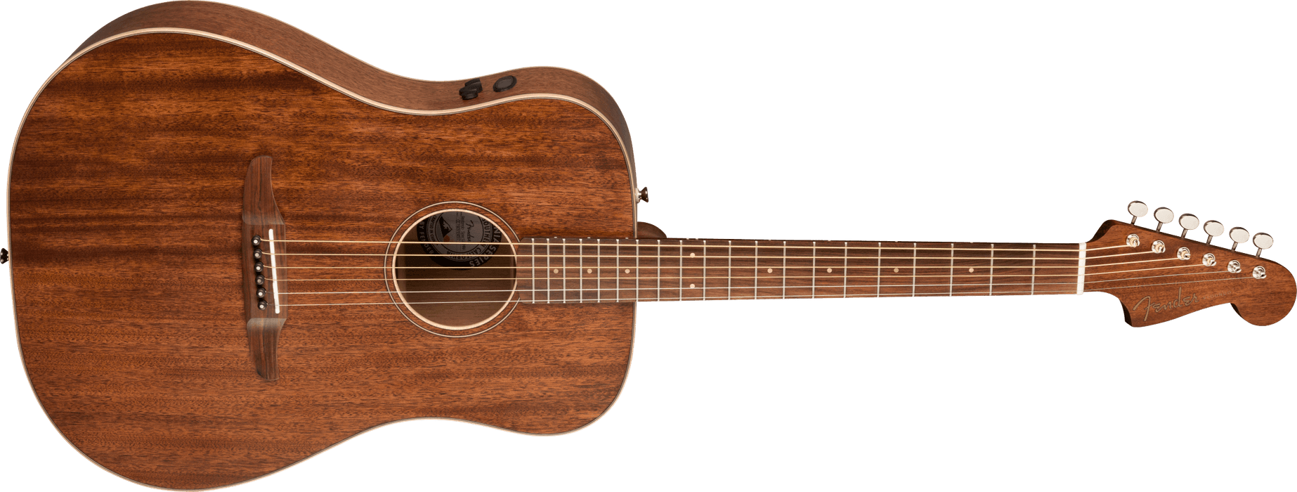 Fender Redondo Special All Mahogany Pau Ferro Fingerboard Natural Acoustic Guitar With Bag