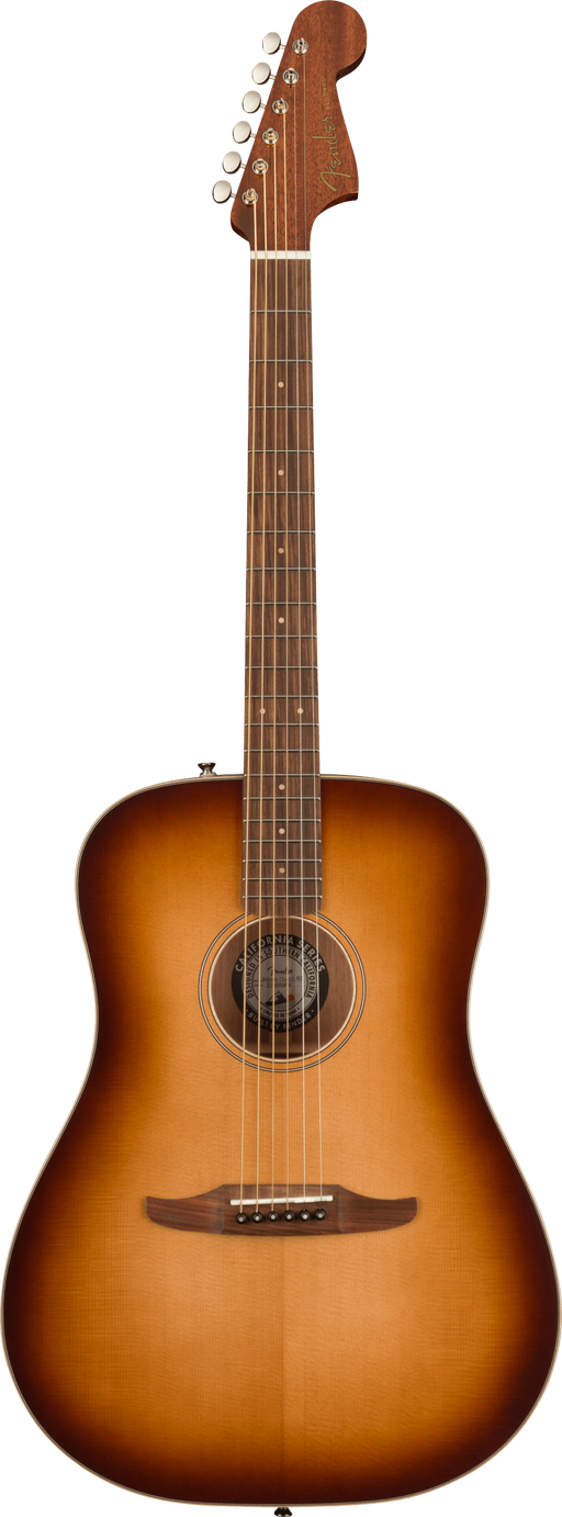 Fender Redondo Classic Pau Ferro Fingerboard Aged Cherry Burst Acoustic Guitar With Bag