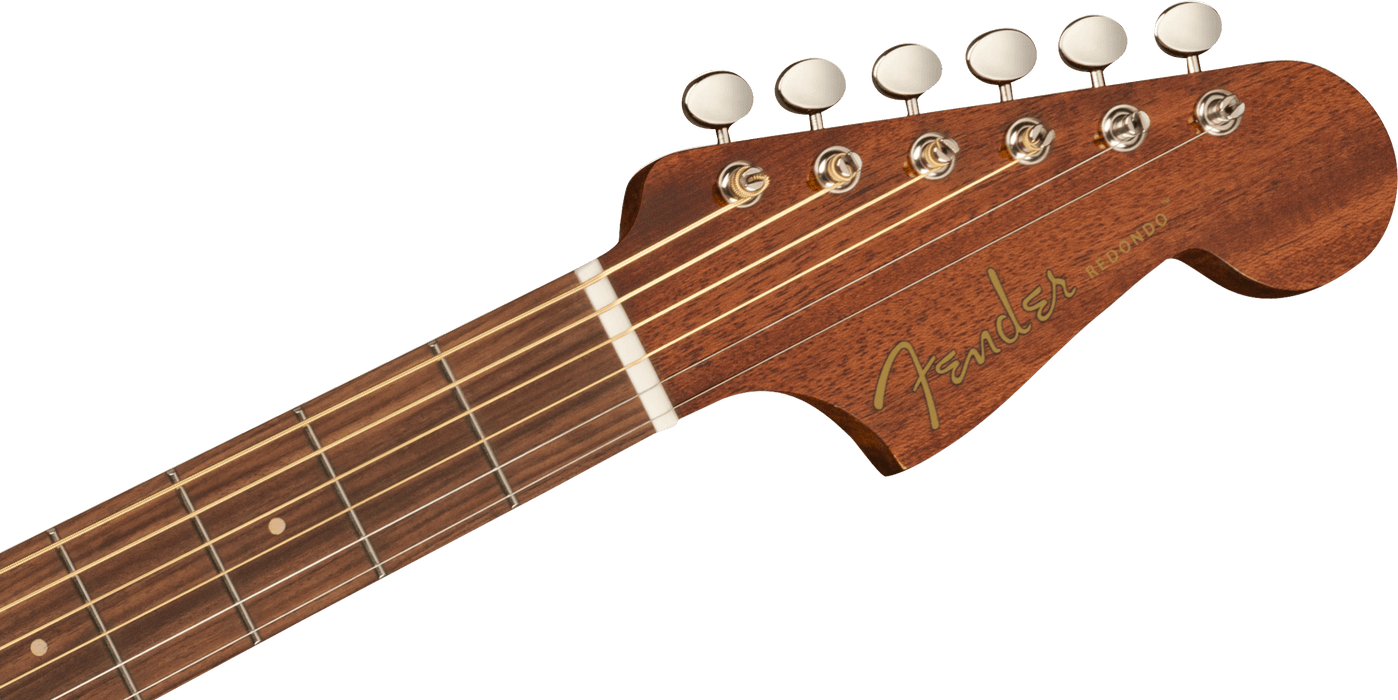 Fender Redondo Classic Pau Ferro Fingerboard Aged Cherry Burst Acoustic Guitar With Bag