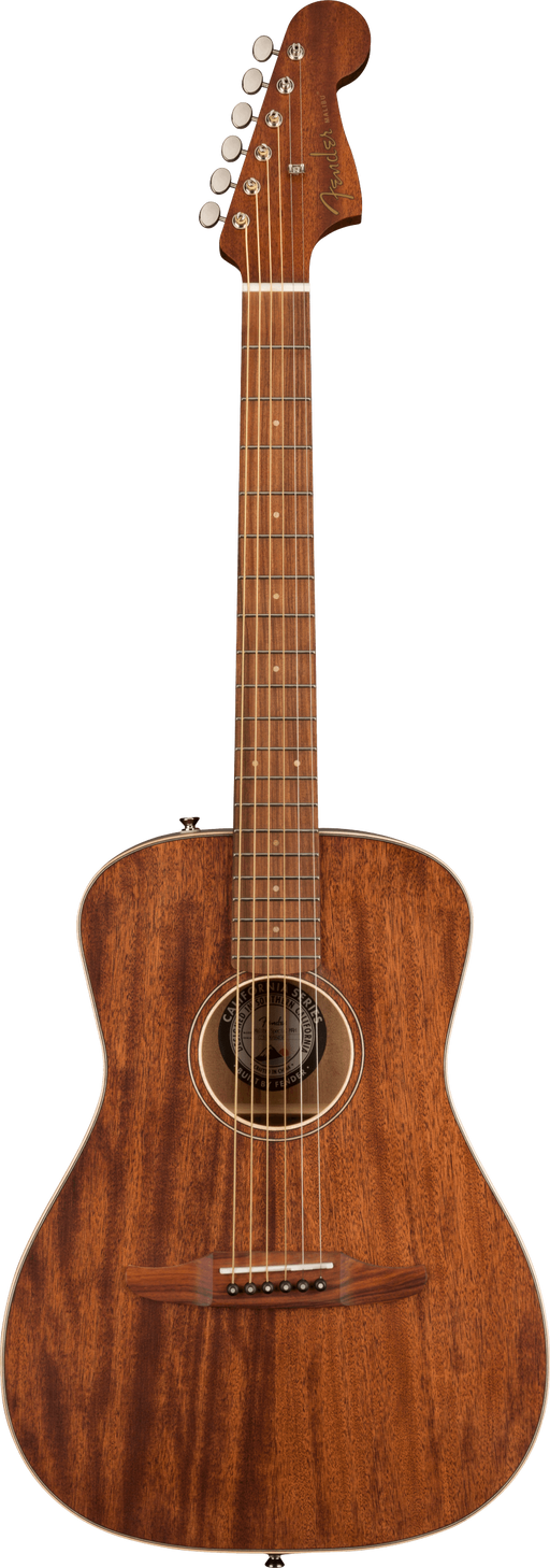 Fender Malibu Special All Mahogany Pau Ferro Fingerboard Natural Acoustic Guitar With Bag