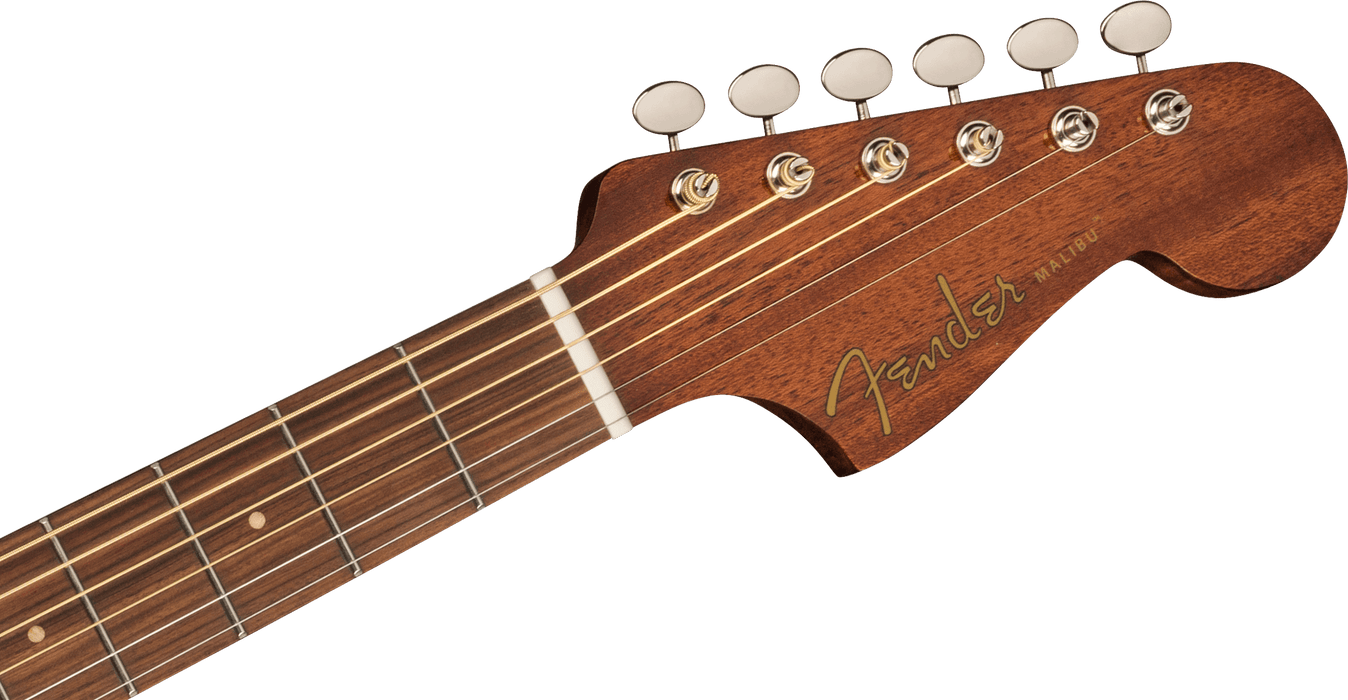 Fender Malibu Classic Pau Ferro Fingerboard Aged Cherry Burst Acoustic Guitar With Bag
