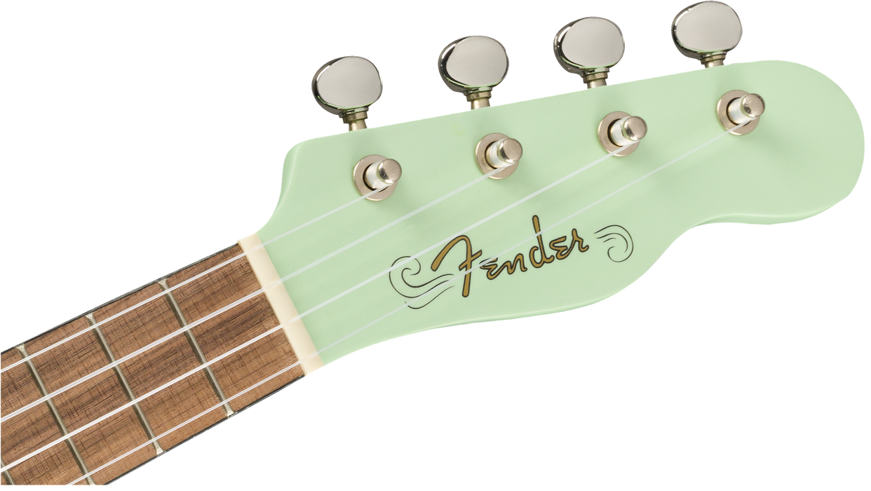Fender Venice Soprano Ukulele Surf Green Walnut Fingerboard