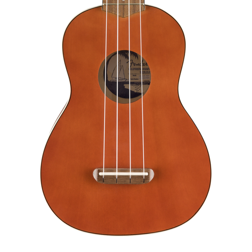 Fender Venice Soprano Uke Walnut Fingerboard - Natural