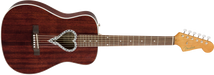 DISC - Fender Alkaline Trio Malibu Walnut Fingerboard Natural Acoustic Guitar