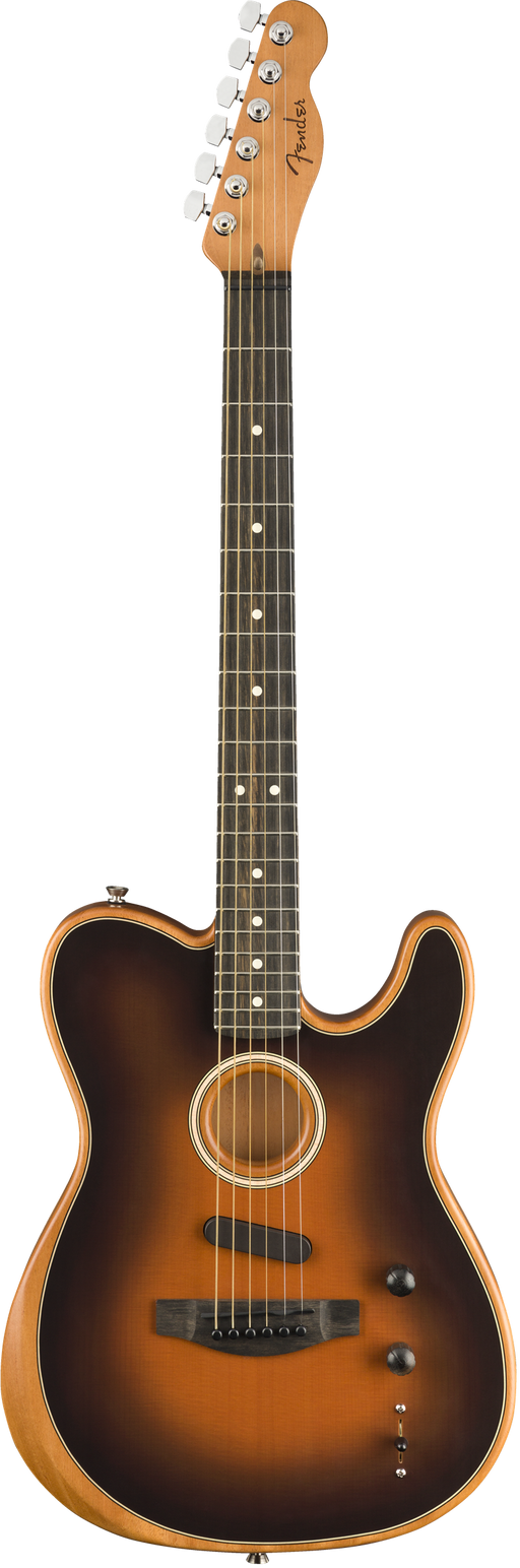 Fender American Acoustasonic Telecaster Sunburst With Gig Bag