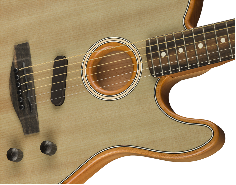 Fender American Acoustasonic Telecaster Sonic Gray With Gig Bag