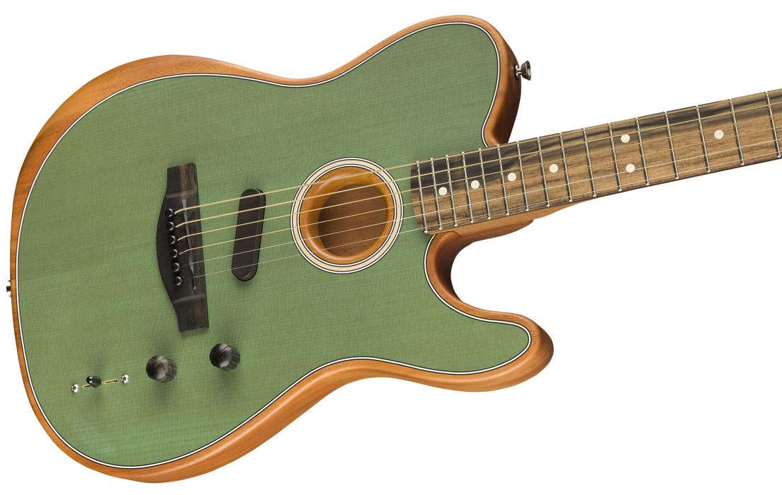 Fender American Acoustasonic Telecaster Surf Green With Gig Bag