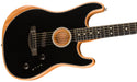Fender American Acoustasonic Stratocaster Ebony Fingerboard Black Guitar