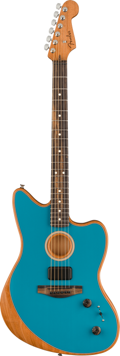 Fender Acoustasonic Jazzmaster Ocean Turquoise With Gig Bag