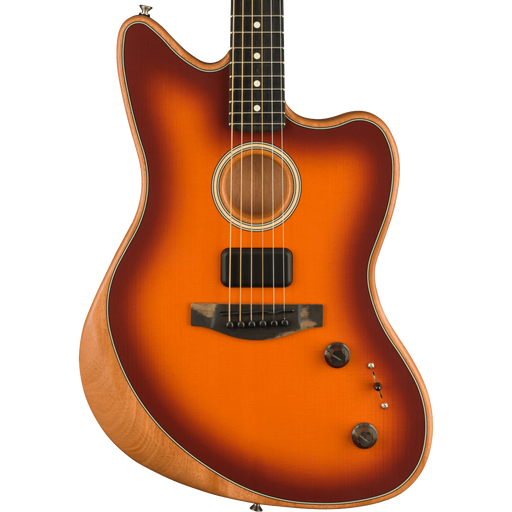 Fender Acoustasonic Jazzmaster Tobacco Sunburst With Gig Bag