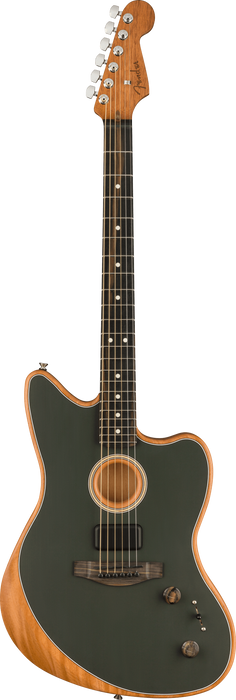 Fender Acoustasonic Jazzmaster Tungsten With Gig Bag