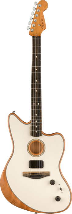 Fender Acoustasonic Jazzmaster Arctic White With Gig Bag