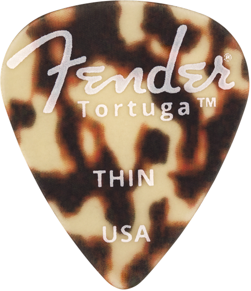 Fender Tortuga Picks 351 Thin (6) - 0980351125
