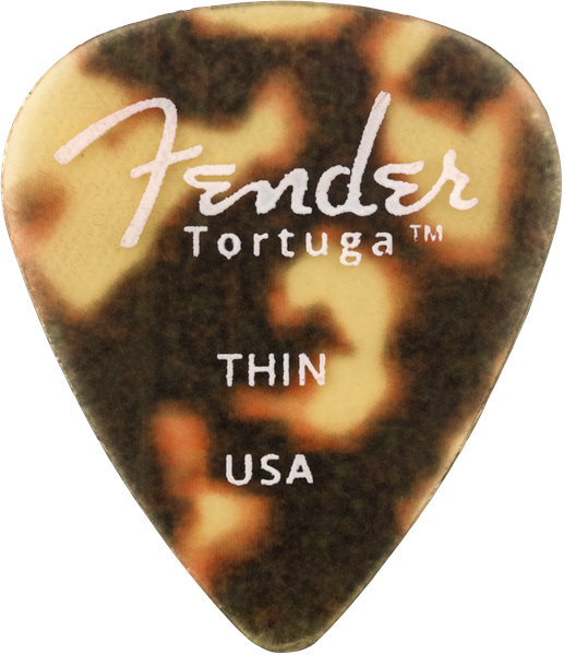 Fender Tortuga Picks 351 Thin (6) - 0980351125
