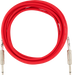 Fender Original 15ft. Instrument Cable Fiesta Red - 990515010